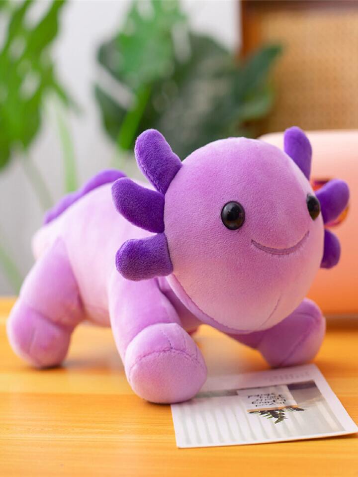 Nohito Kawaii Axolotl Plush – 7.9-inch Soft Pink Stuffed Animal Doll