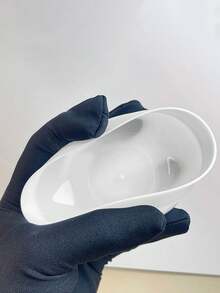 Diy面膜碗三件套,面膜工具塑料美容碗,面膜棒面膜匙水療面膜工具套裝 - 白色 - 查看 6