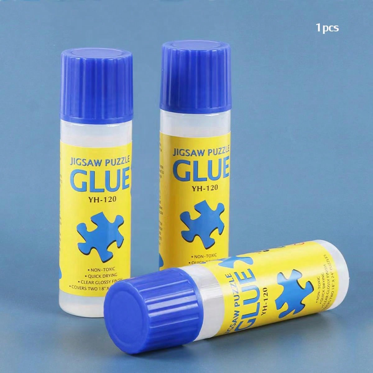 1 Bottle 120ml Transparent Pva Jigsaw Puzzle Liquid Glue For Students