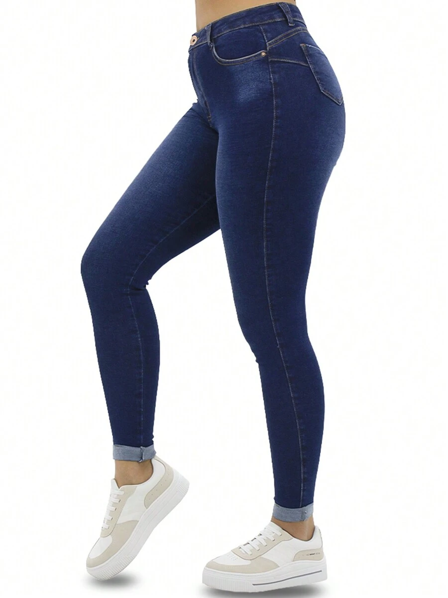 Women Pants - Màu xanh hải quân - Xem 1