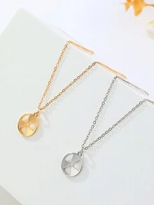 1入精美金屬中空掛墜項鍊,放射學、化學和醫學主題,適合醫生、化學家、醫學生日常佩戴