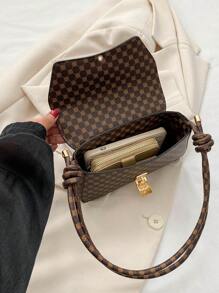 Retro Fashionable Solid Color Vintage Simple Ladies' Shoulder Bag Classic Luxurys Designers Metis Leather Handbags For 2022 New Women Bags Lady Messenger Crossbody Shopping Shoulder Bag Tote - Multicolor - View 9