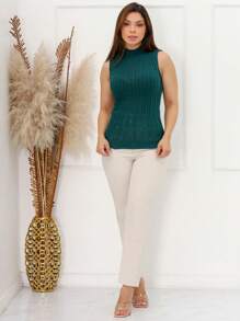 Women Knit Tops - 彩色 - 查看 5