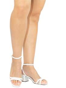 Lumiss Women Heeled Sandals - trắng - Xem 2