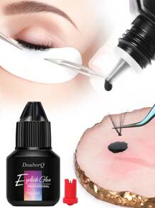 Pegamento De Extensión De Pestañas De 5 Ml Sin Olor E Inofensivo, Duradero Y
