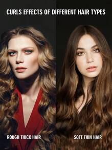 Cloud Prime 女性少女用緞面無熱捲髮頭帶,捲髮帶捲曲髮帶頭飾,捲髮器