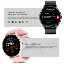 LIGE Smart Watch for men women, calorie, call reminder, waterproof fitness sports watch, heart rate, blood pressure, sleep, alarm clock, message reminder, weather, photo, sedentary reminder Smart bracelet for android ios