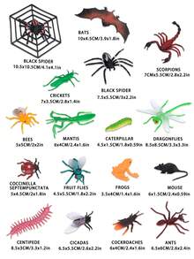 17pcs Random Color Bright Bugz Toy Set For Kids Educational Toys For Boys, Girls Holiday, Birthday Gifts - Multicolor - View 3