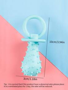 1pc Pacifier Design Pet Sound Toy - Blue - View 3