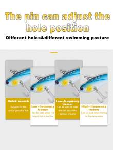 GOTURE 6入組金屬餌,旋轉匙子,游泳餌,三個羽毛針鉤(13g/18g/25g/30g) - 彩色 - 查看 7