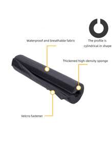 1pc Barbell Pad For Squats, Foam Squat Shoulder Pad, Weightlifting Neck Cushion, Thick Barbell Padding Cover For Neck And Shoulders Protection During Exercise Gym Accessories - Black - View 4