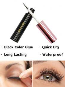 1PC 5ml New Upgrade Black Lash Perm Glue Adhesive Lash Lifting Glue For Eyelash Lift Perming Easy To Comb Cosmetics Tools