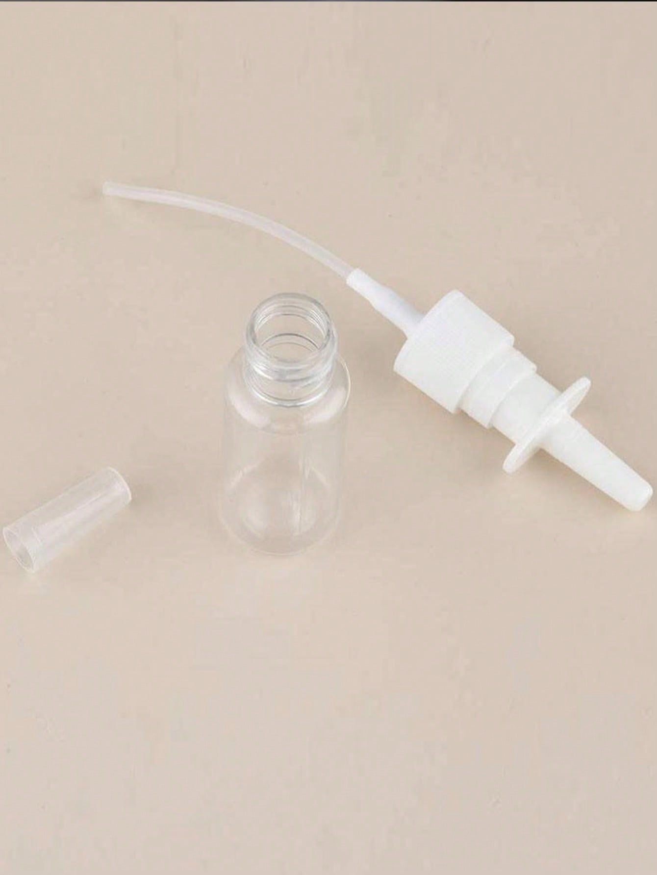 2 PCS Clear 30ml Empty Nasal Spray Bottles, Refillable Atomizer Spray