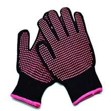 1 件裝耐熱捲髮手套,矽膠材質,適用於美髮沙龍 - 玫紅色 - 查看 7