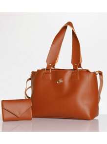 Women Wristlet Bags - 駝色 - 查看 1
