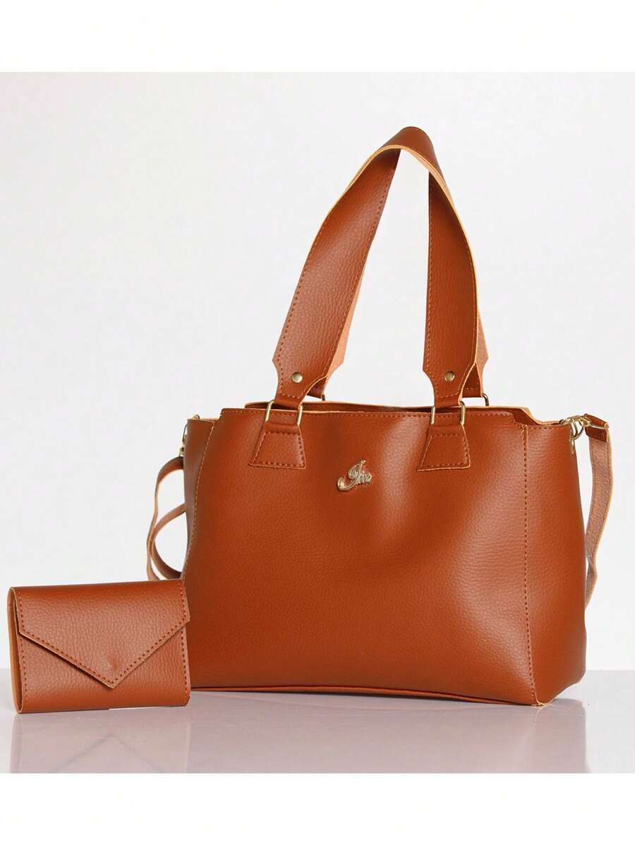 Women Wristlet Bags - 駝色 - 查看 1