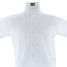 Conjunto de Guayabera Bordada Blanco 3014 1 a 6 años - Blanco - Ver 4