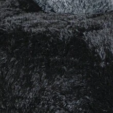 Concord COBERTOR BORREGA PELUCHE PELO LARGO - Negro - Ver 3