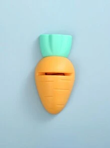 1pc Random Creative Fruit Shaped Knife Sharpener, Wall-mounted Multifunctional & Manual Sharpener For Kitchen - Multicolor - View 5