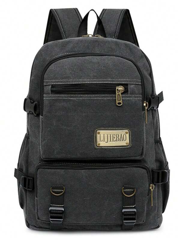 Mochila Escolar Em Lona  Masculino Feminina Reforçada 2501