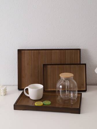 1 件竹制托盘圣诞礼物