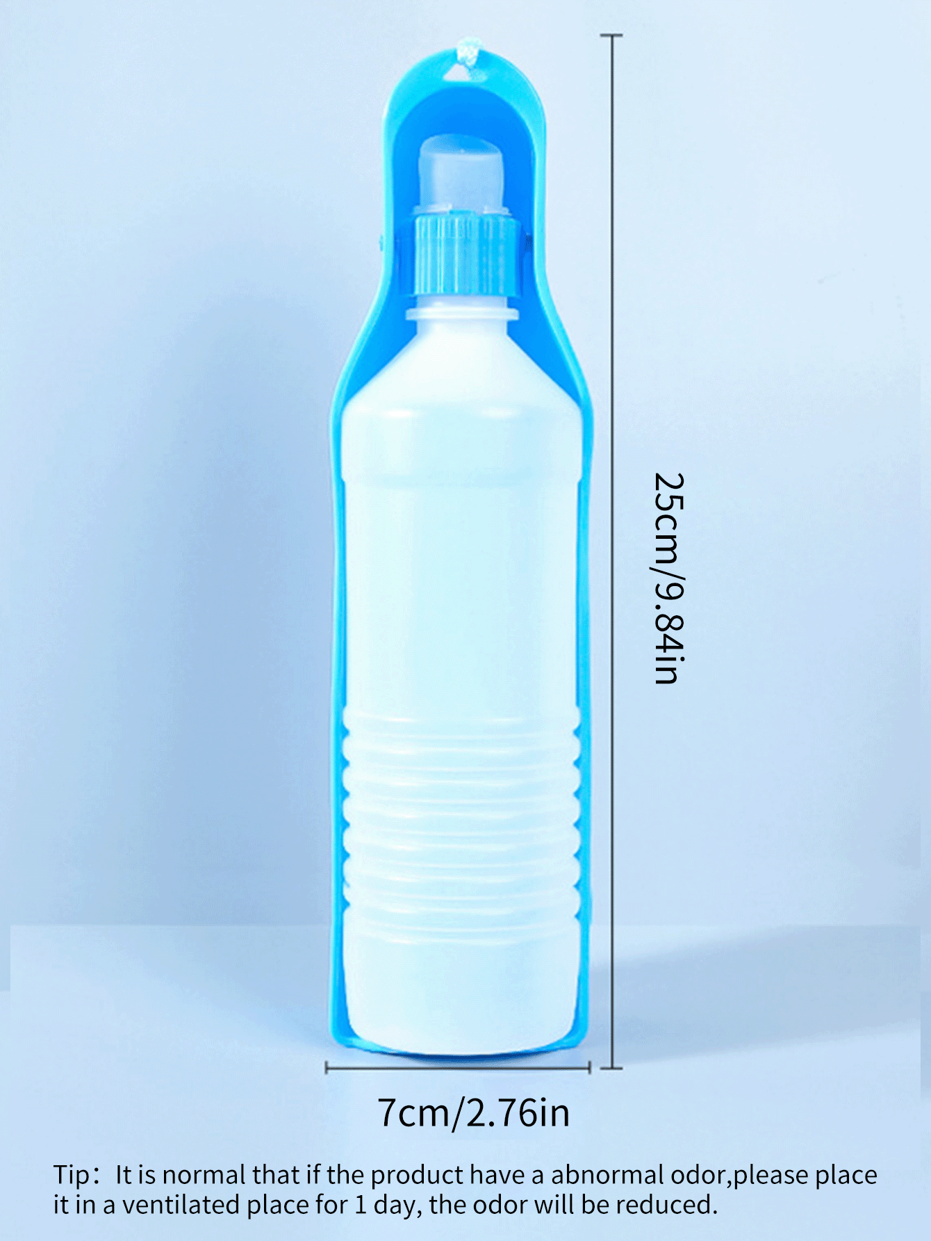 1 pieza portátil al azar de mascota fuente - Multicolor - Añade 6