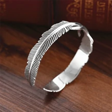 New Arrival Adjustable Feather Cuff Bracelet- Fashionable And Comfortable Unisex Jewelry