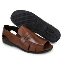 Men Sandals - 棕色 - 查看 4