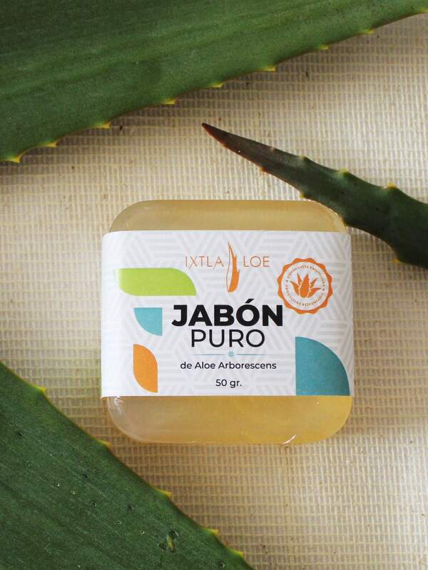 Jabón neutro de aloe
