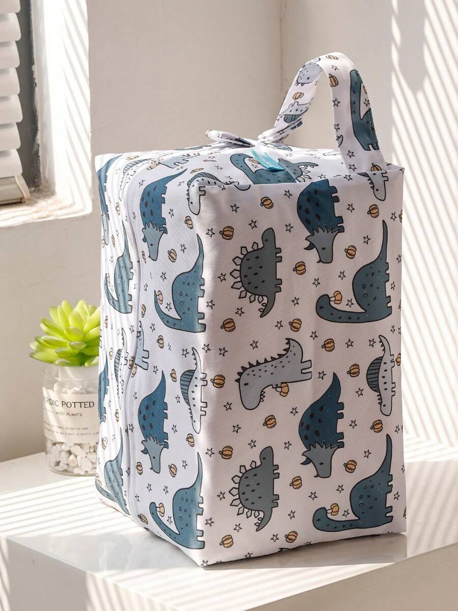 1PC Waterproof Cute Print Diaper Pod /Baby Wet bag - Multicolor - View 1