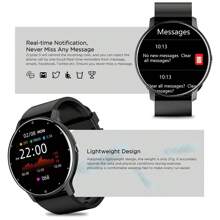 LIGE Smart Watch for men women Pedometer, calorie, call reminder, waterproof fitness sports watch, heart rate, blood pressure, sleep, alarm clock, message reminder, weather, photo, sedentary reminder Smart bracelet Compatible With android ios