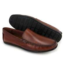Men Loafers - màu nâu - Xem 4