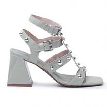 Women Flat Sandals - 綠色 - 查看 2
