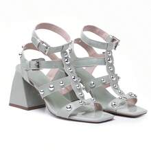 Women Flat Sandals - 綠色 - 查看 4