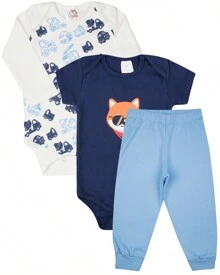 Baby Boys Sets - 藍色 - 查看 8