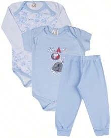 Baby Boys Sets - 藍色 - 查看 6