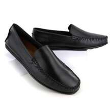 Men Loafers - Black - View 9