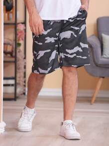 Men Shorts - 黑色 - 查看 4