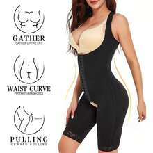 Faja Body Modeladora Reductora Colombianas Levanta Gluteo - Beis - Ver 6