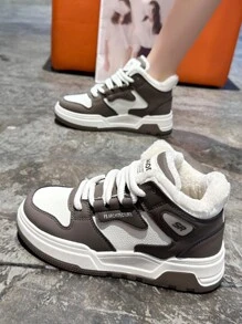 Women Daily Wear Fashionable Comfortable Casual Shoes - Brown - View 3