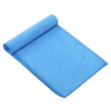 1 bucată/2 buc Prosop de gimnastică cu uscare rapidă din microfibră ultra moale cu două fețe, prosop sport absorbant albastru cer pentru yoga, înot, drumeții, camping