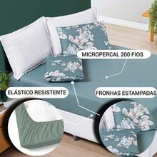 Sheet Sets with Pillowcases - màu xanh lá - Xem 2