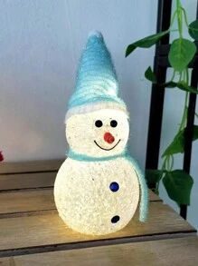 可愛聖誕雪人設計裝飾燈,適合戶外花園裝飾 - 彩色 - 查看 11