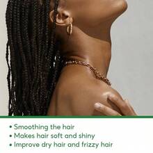 1 件装 辫子发油，浅棕色，50 毫升，滋养头皮，顺滑秀发，强韧和修复头皮和头发 - 淺棕色 - 查看 7