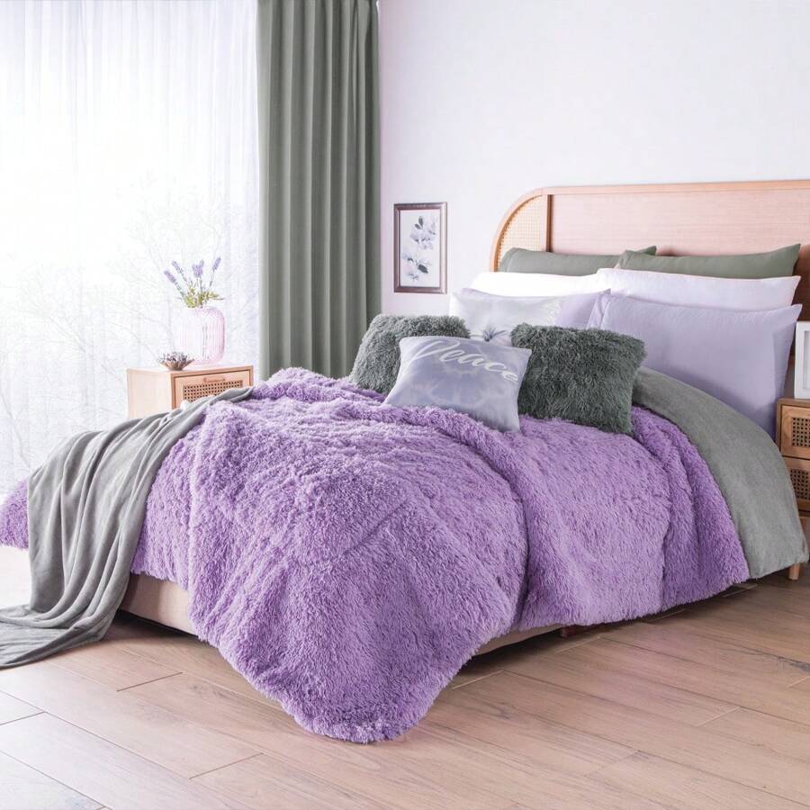 Concord COBERTOR BORREGA PELUCHE PELO LARGO