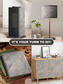 1 件蓝灰色大理石图案自粘厨房贴纸，防水、防油、防水，适用于墙壁、炉灶、台面、橱柜、桌子、翻新、浴缸水槽和浴室墙壁、贴纸、墙贴花、乙烯基贴花用于家庭装饰、春季装饰品让您的家焕然一新、Rama 装饰贴纸礼物生日毕业