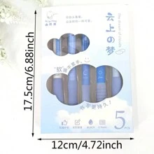 悅延高端簡約圆珠筆-6支裝 - 綠色 - 查看 2