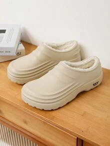 TOLLN 女款冬季保暖增厚,防寒防水防油毛絨鞋