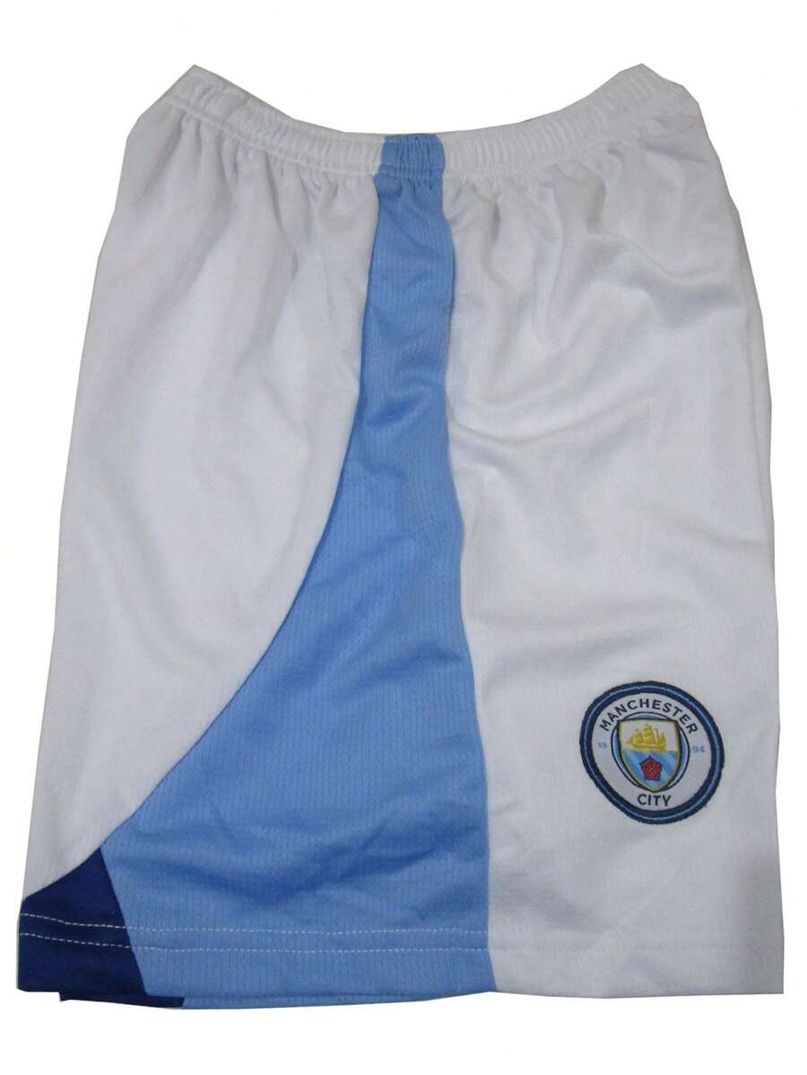 Short para niños Manchester City - Blanco - Ver 1