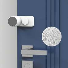 Safety Anti-pinch Snap Lock Rotating Safety Door Stopper Door Plug Anti-door Switch Insurance Door Lock For Controlling Door Switch - White - View 4